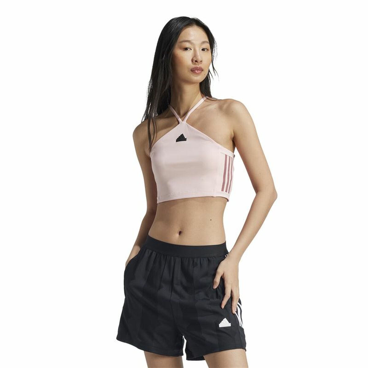 Tank Top Women Adidas Tiro Cut Summer Triangle Pink-8