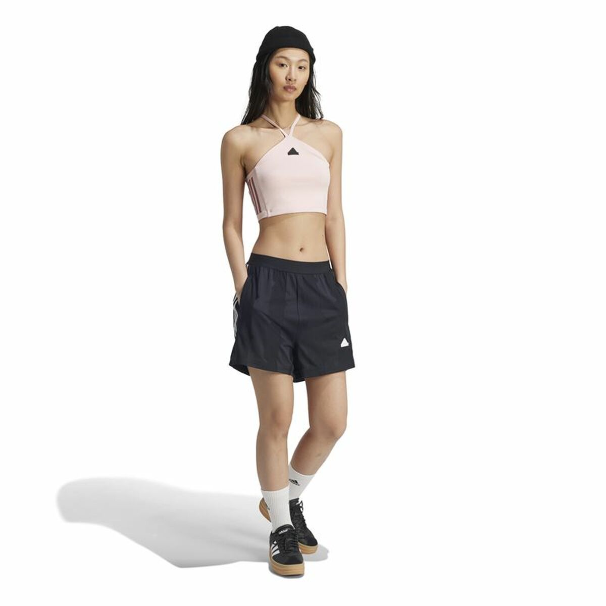 Tank Top Women Adidas Tiro Cut Summer Triangle Pink-4