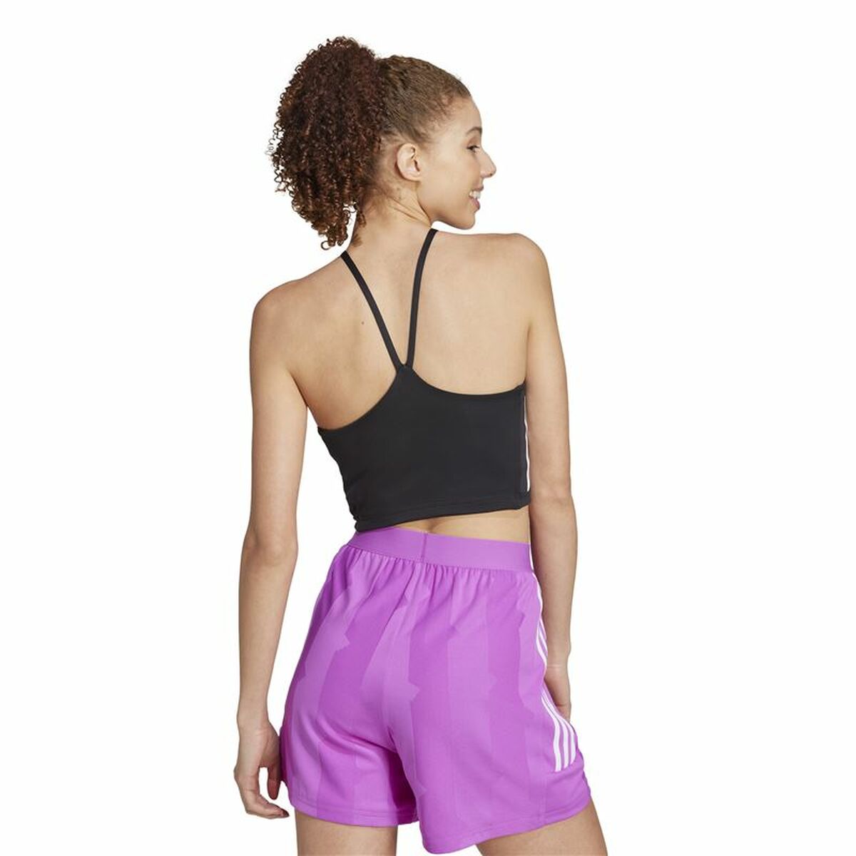Tank Top Women Adidas Summer Triangle Black-5