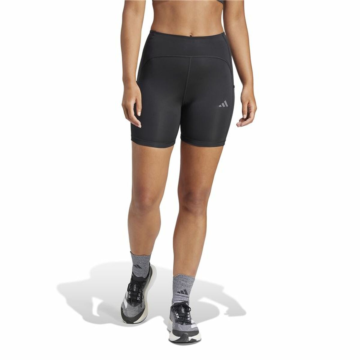 Sport leggings for Women Adidas Adizero Short Black-8