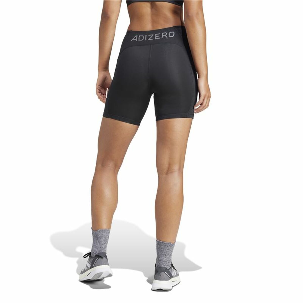 Sport leggings for Women Adidas Adizero Short Black-7