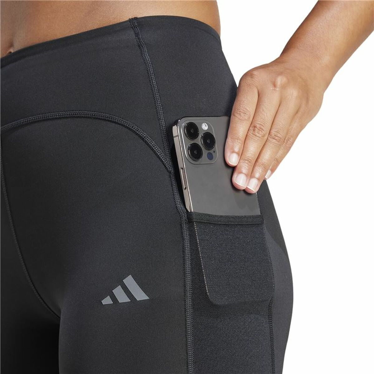 Sport leggings for Women Adidas Adizero Short Black-5