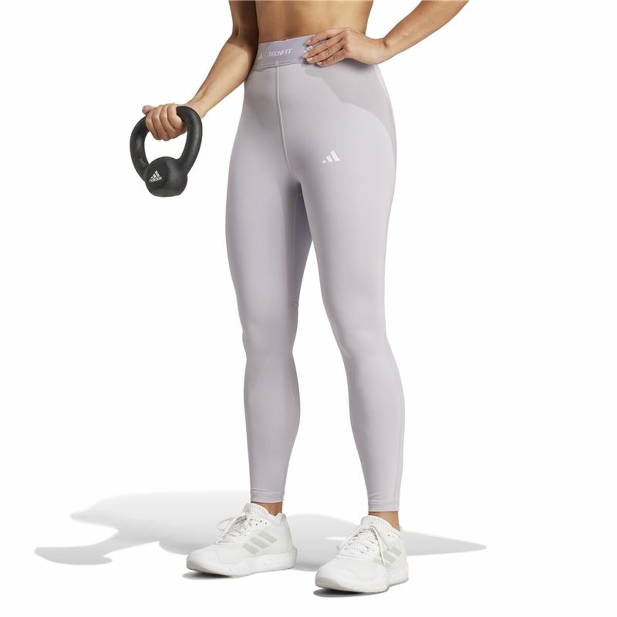 Sport leggings for Women Adidas Techfit 7/8 Grey-6