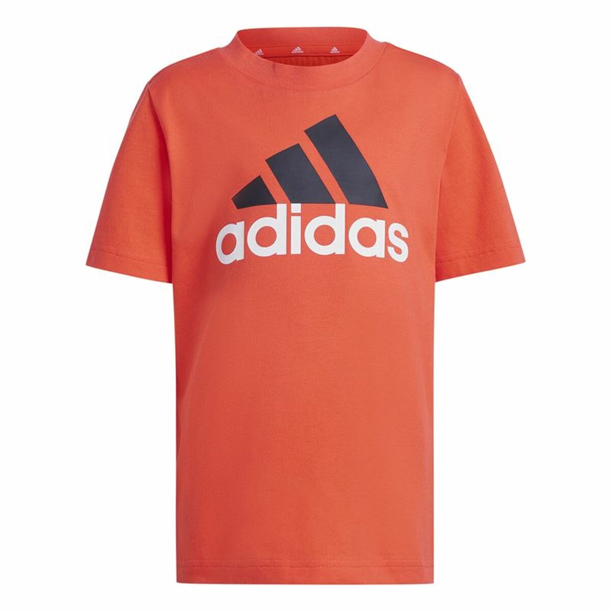 Children's Sports Outfit Adidas Essentials Black Orange-7