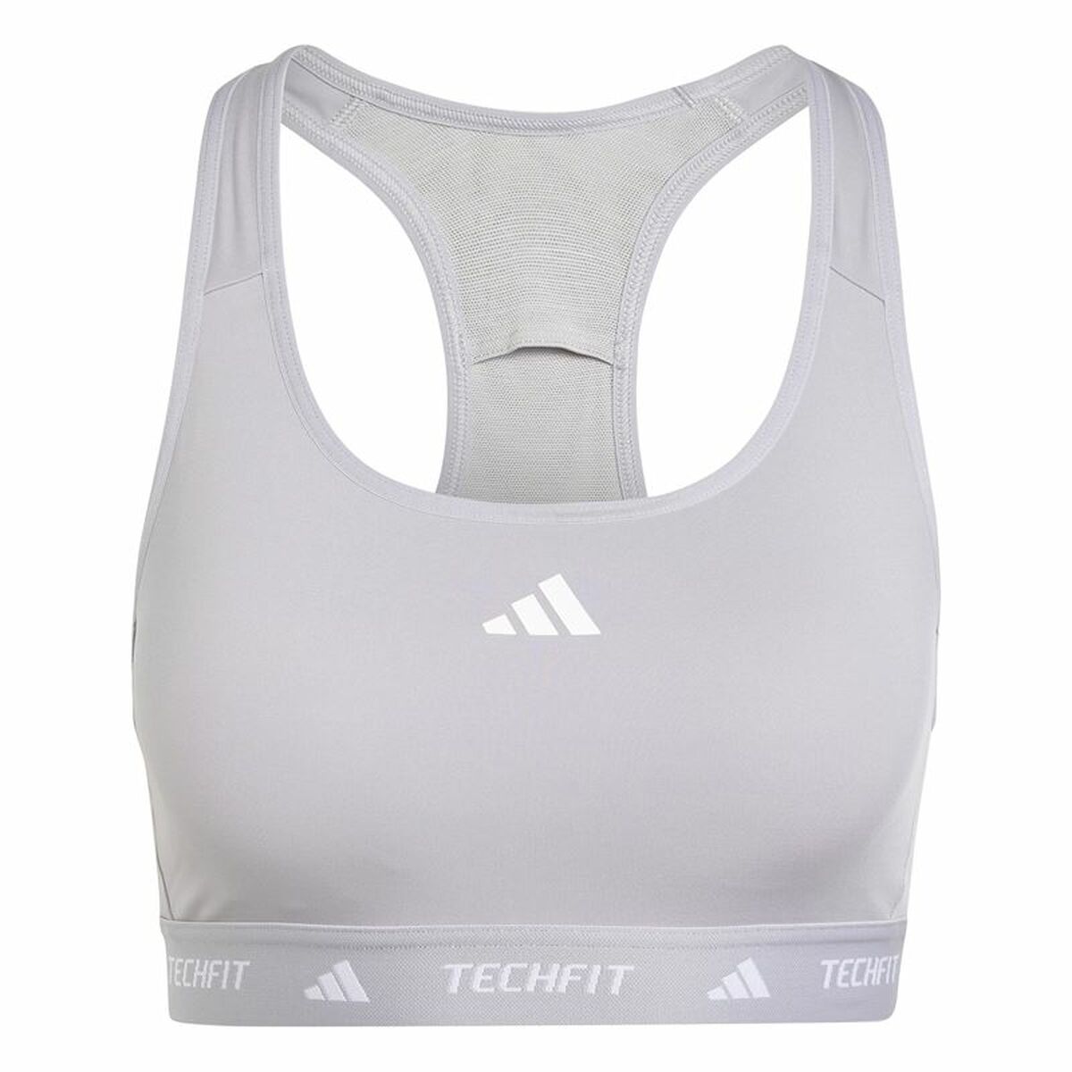Sports Bra Adidas Techfit Grey-0