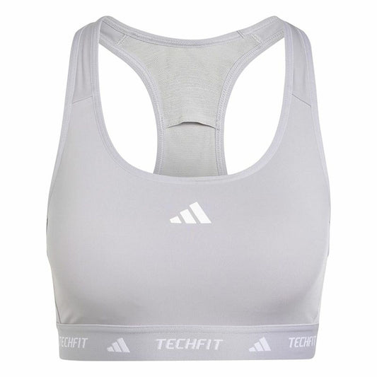 Sports Bra Adidas Techfit Grey-0