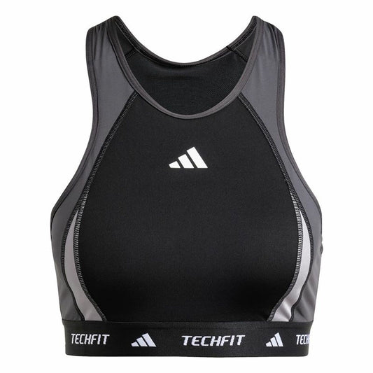 Sports Bra Adidas Techfit  Black-0