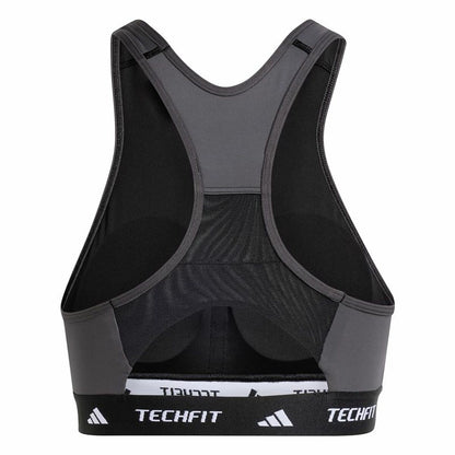 Sports Bra Adidas Techfit  Black-6