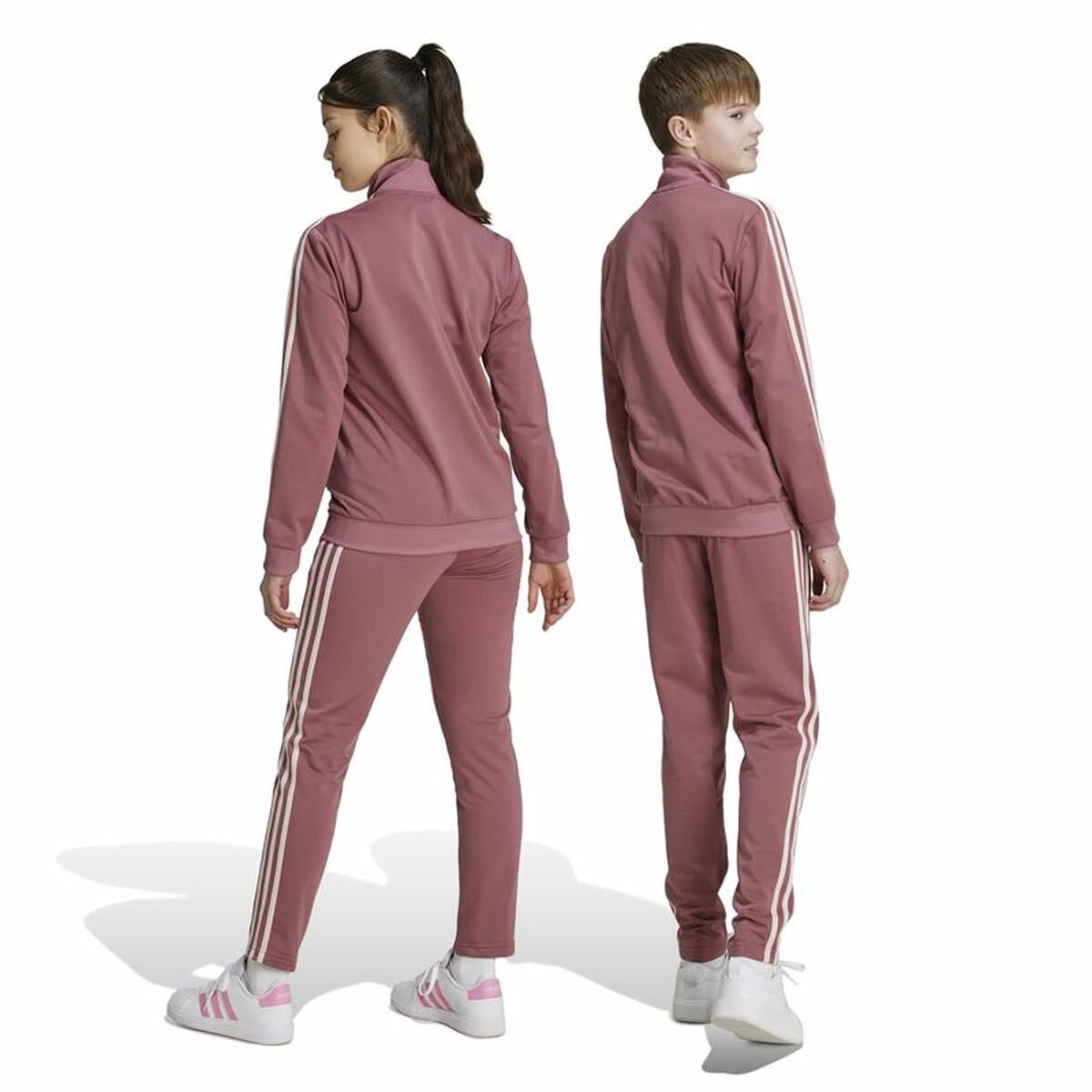 Children’s Tracksuit Adidas Essentials Orange Pink-4