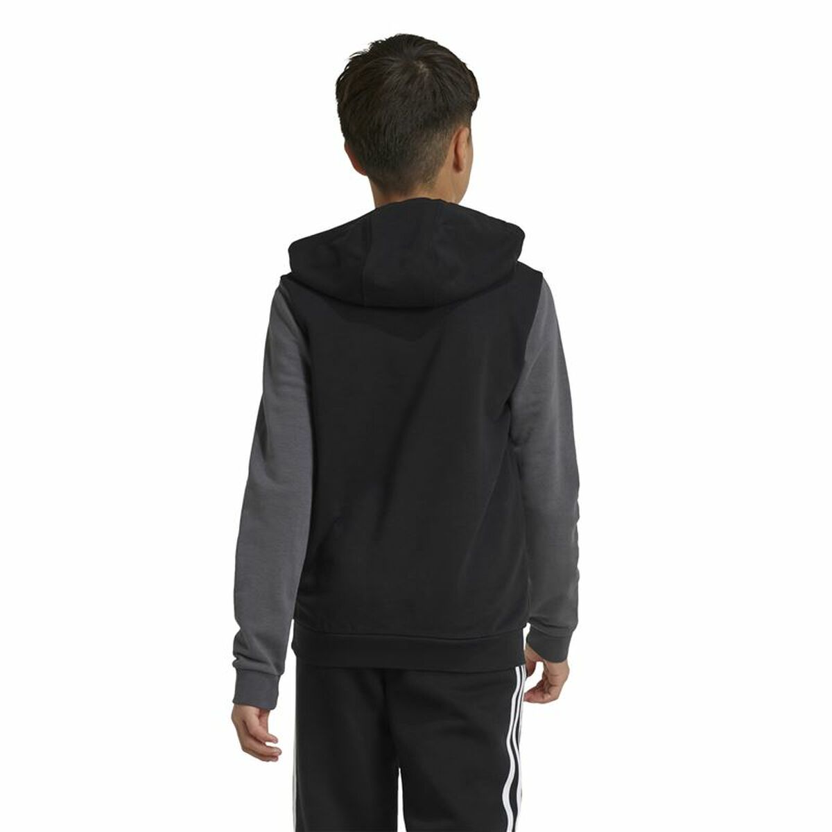 Hooded Sweatshirt for Girls Adidas Essentials Grey-5