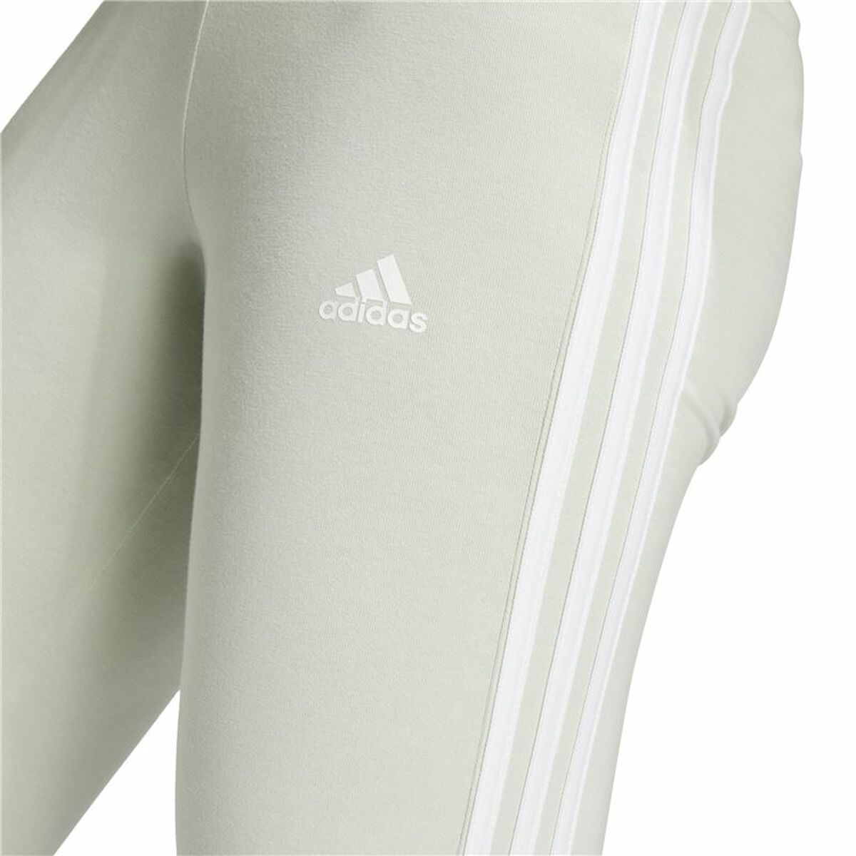 Sport leggings for Women Adidas Essentials 3-Stripes Green-3