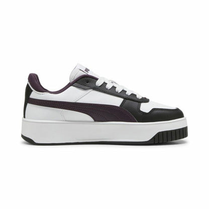 Women's casual trainers Puma Carina Street White Navy Blue