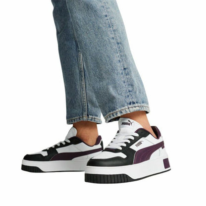 Women's casual trainers Puma Carina Street White Navy Blue