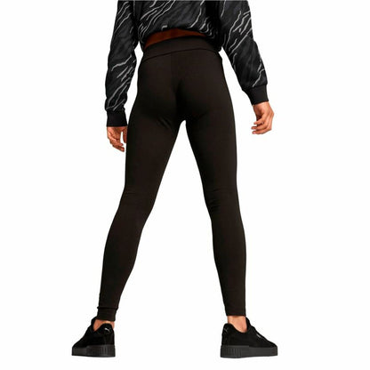Sport leggings for Women Puma Essentials + Script Black-3