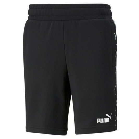 Trousers Puma Essentials Tape Woven Black-0