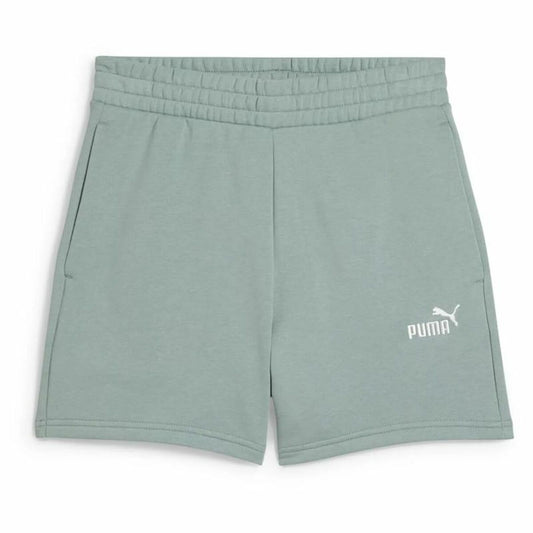 Sports Shorts for Women Puma Essentials Green-0