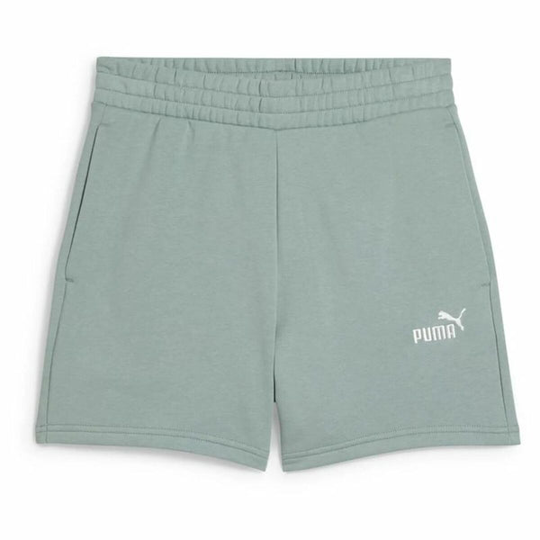 Sports Shorts for Women Puma Essentials Green-0