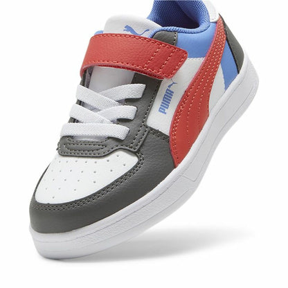 Children’s Casual Trainers Puma Caven 2.0 Block Cool White Grey-2
