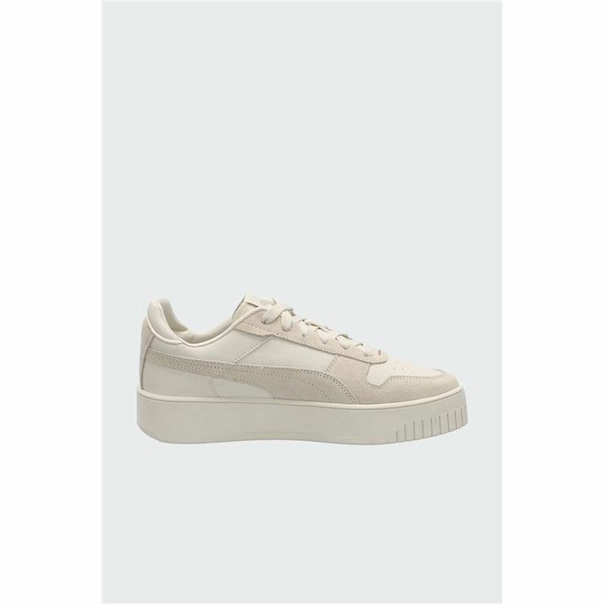 Women's casual trainers Puma Carina Sreet D White-5