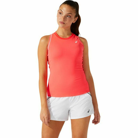 Tank Top Women Asics Court Coral-1