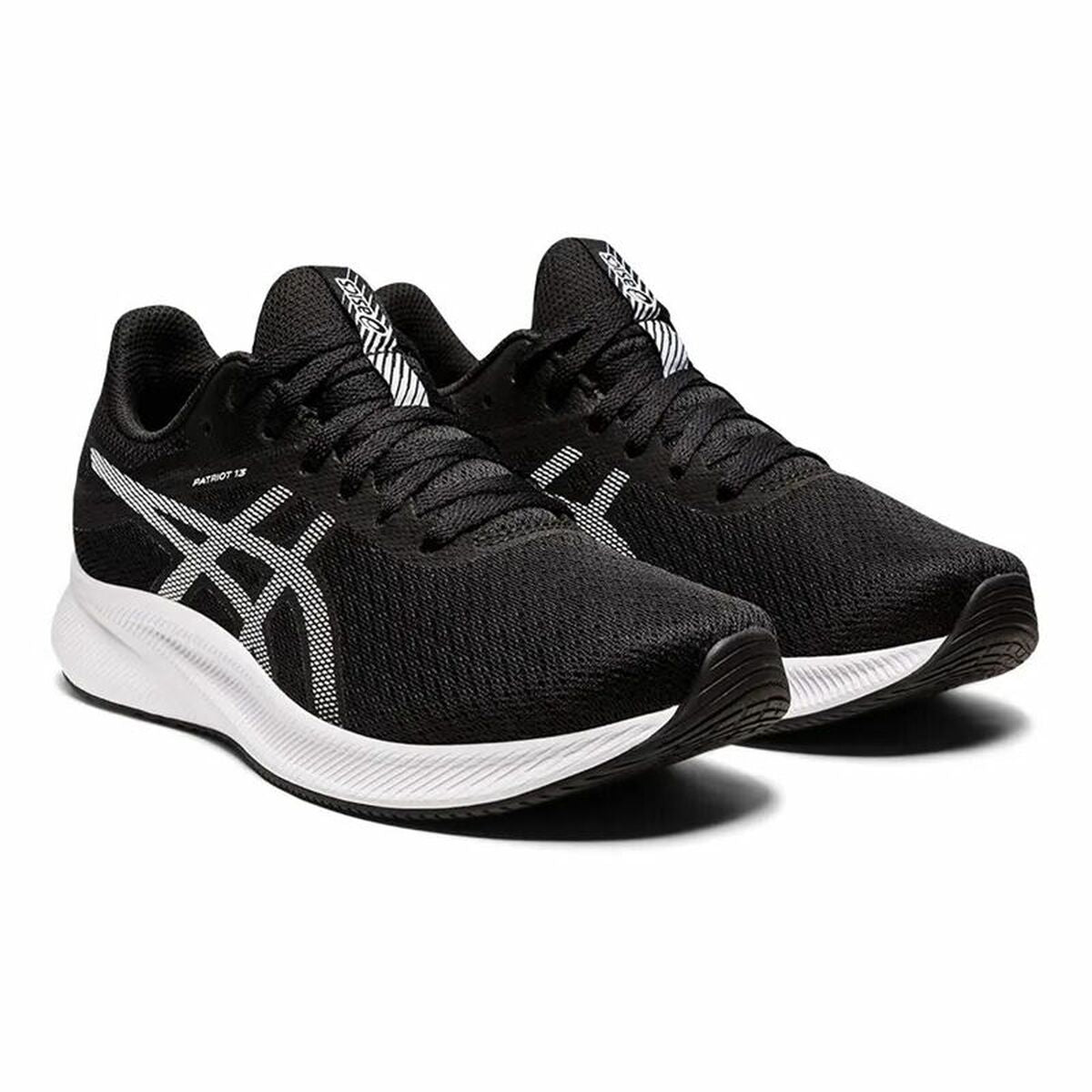 Running Shoes for Adults Asics Patriot 13 Black-4