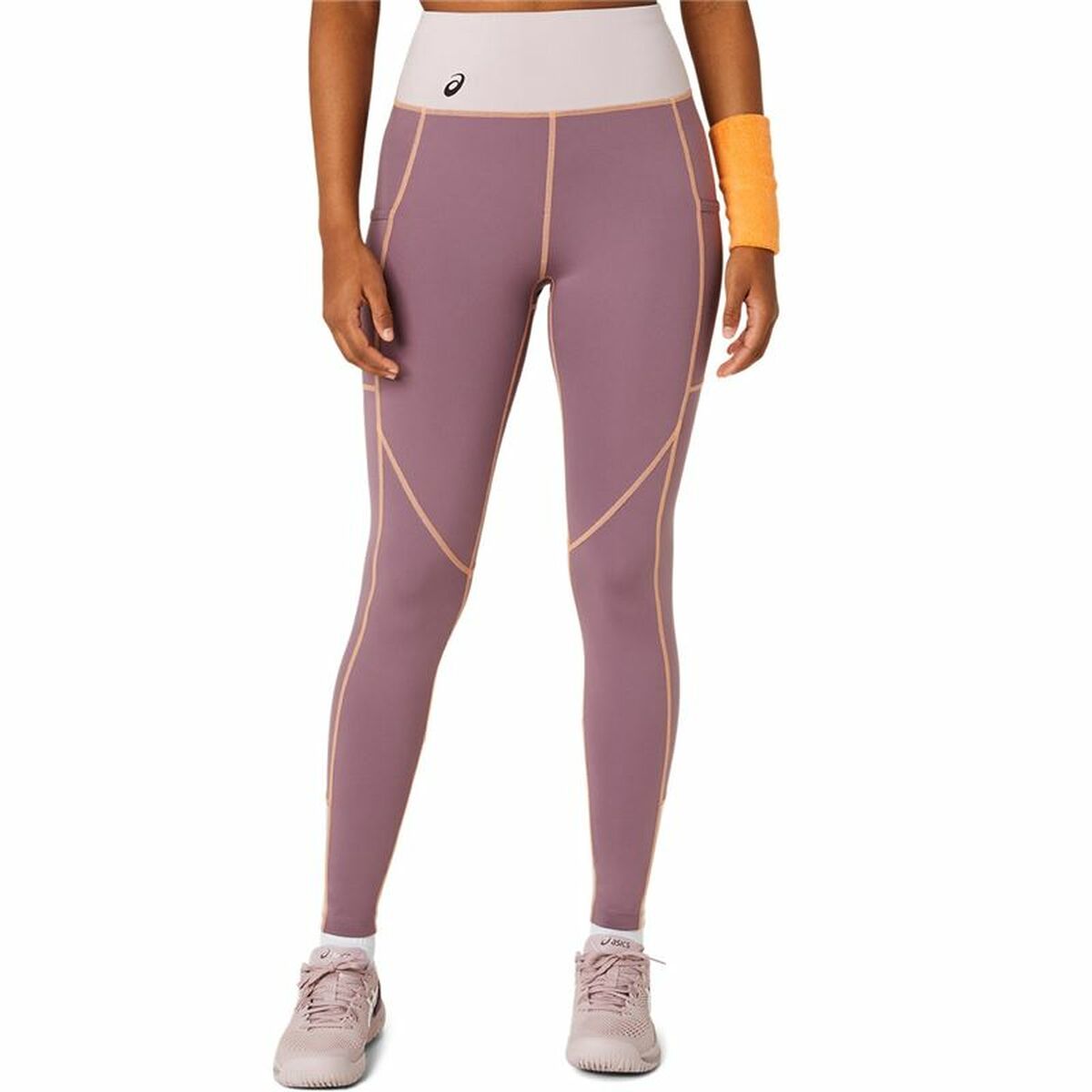Sport leggings for Women Asics Pink-0