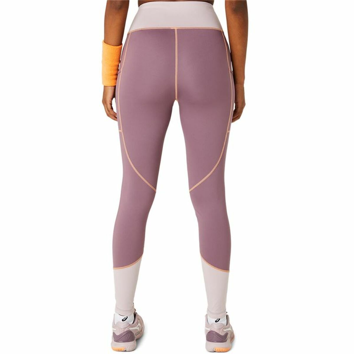 Sport leggings for Women Asics Pink-8