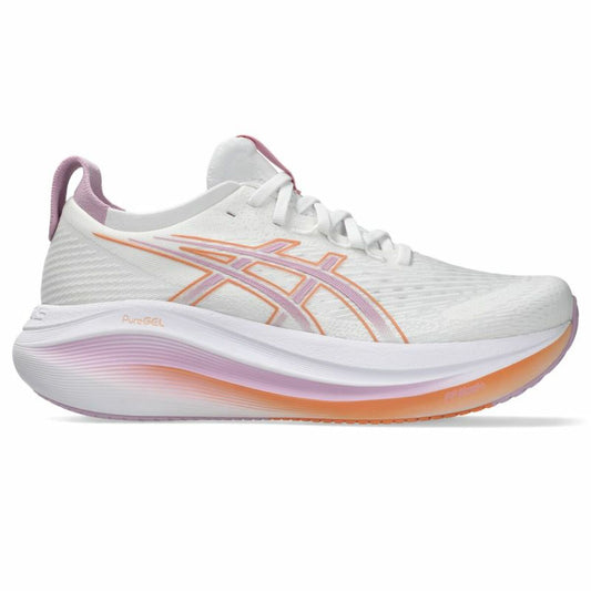 Sports Trainers for Women Asics Gel-Nimbus 27 White-0
