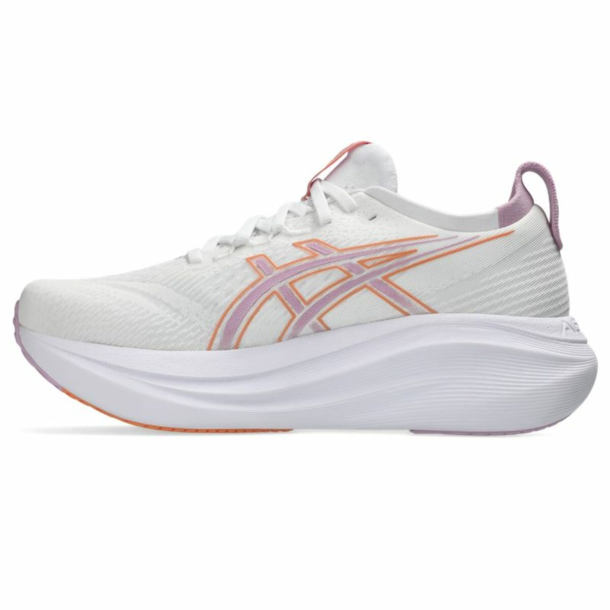 Sports Trainers for Women Asics Gel-Nimbus 27 White-5