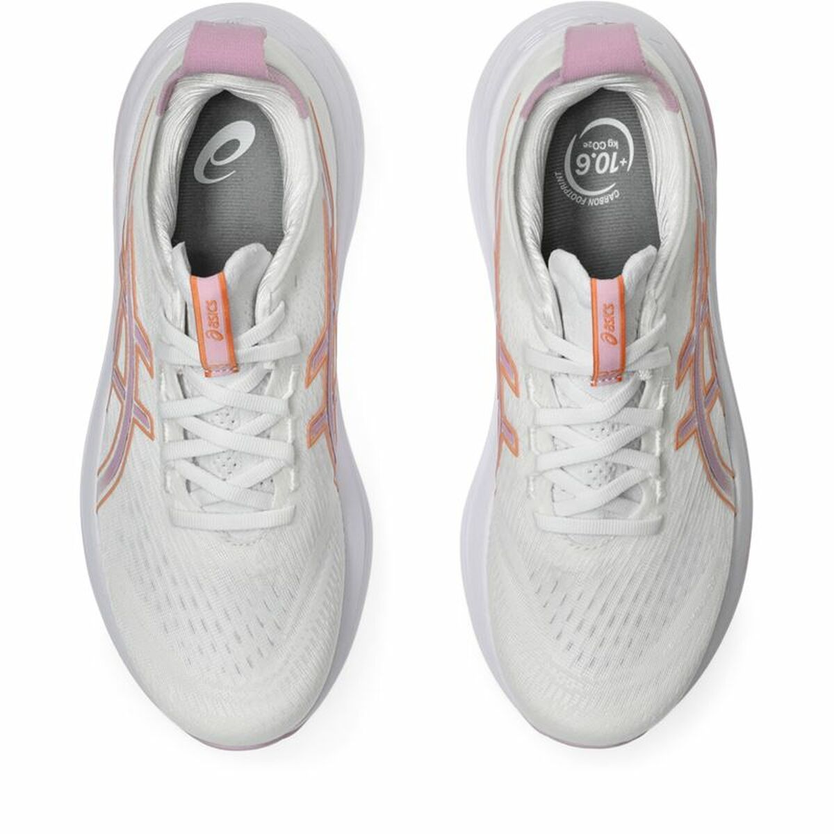 Sports Trainers for Women Asics Gel-Nimbus 27 White-3