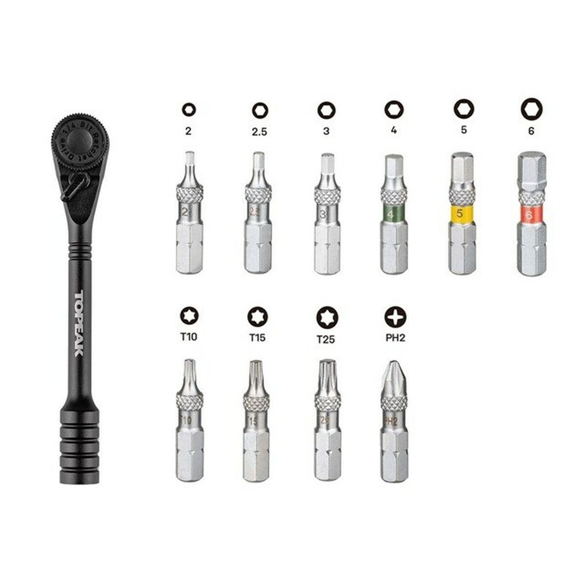 Repair kit Topeak T-TT2628-4