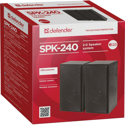 PC Speakers Defender SPK-240 Black-2