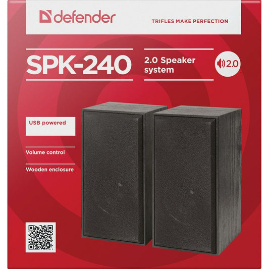 PC Speakers Defender SPK-240 Black-1