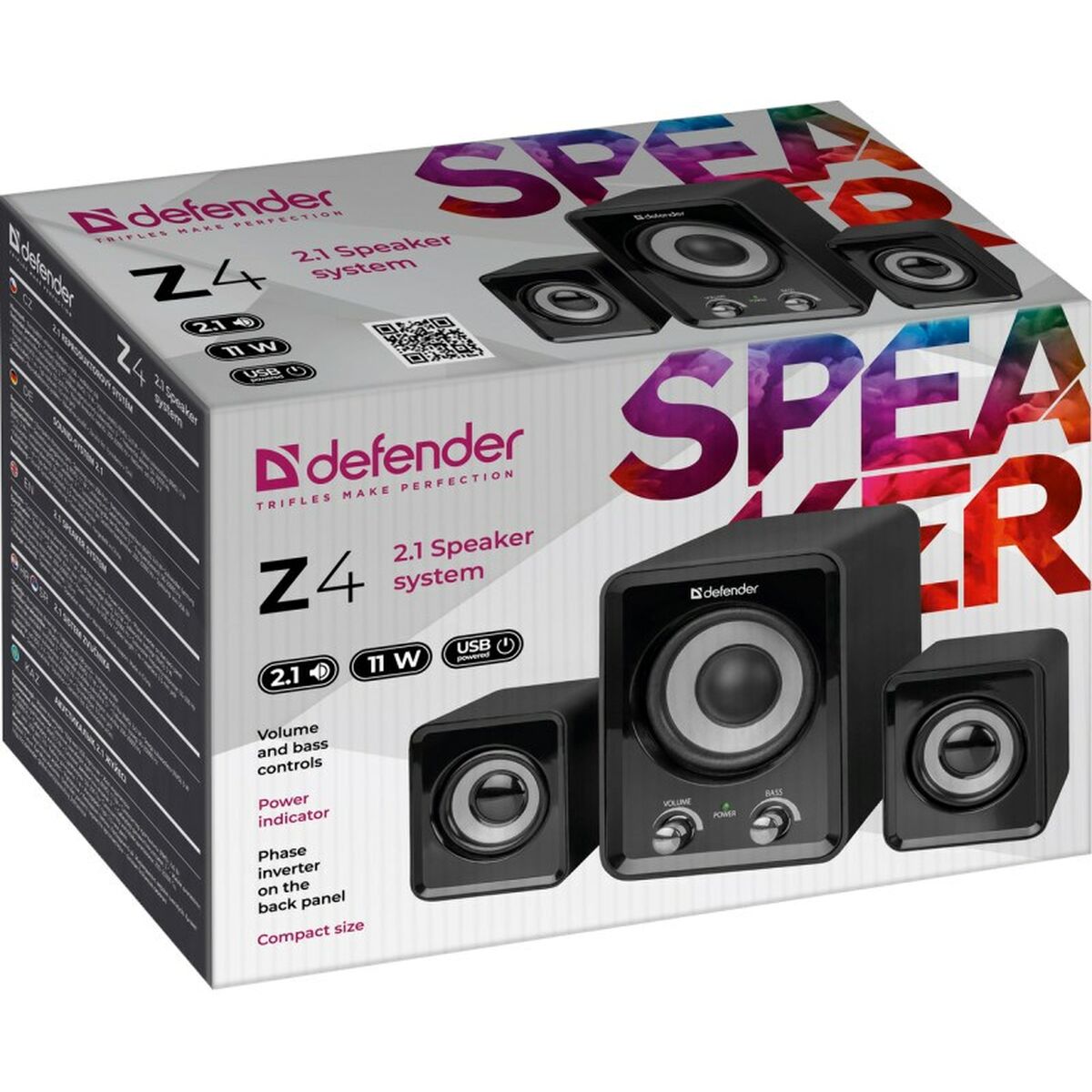 PC Speakers Defender Z4 Black-1