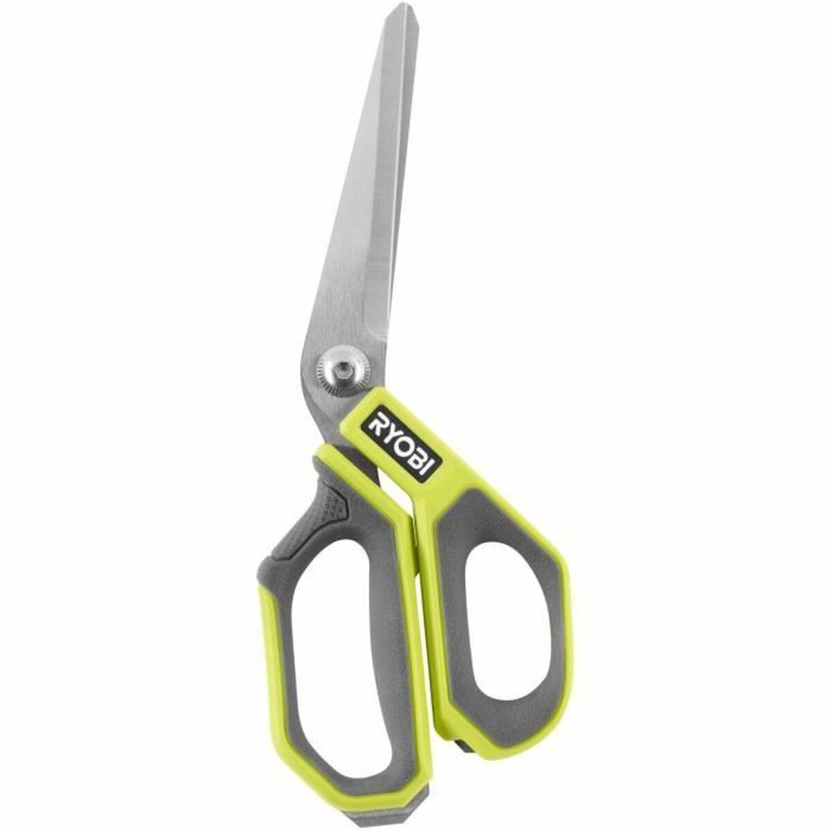 Kitchen Scissors Ryobi Straight Green Metal-0