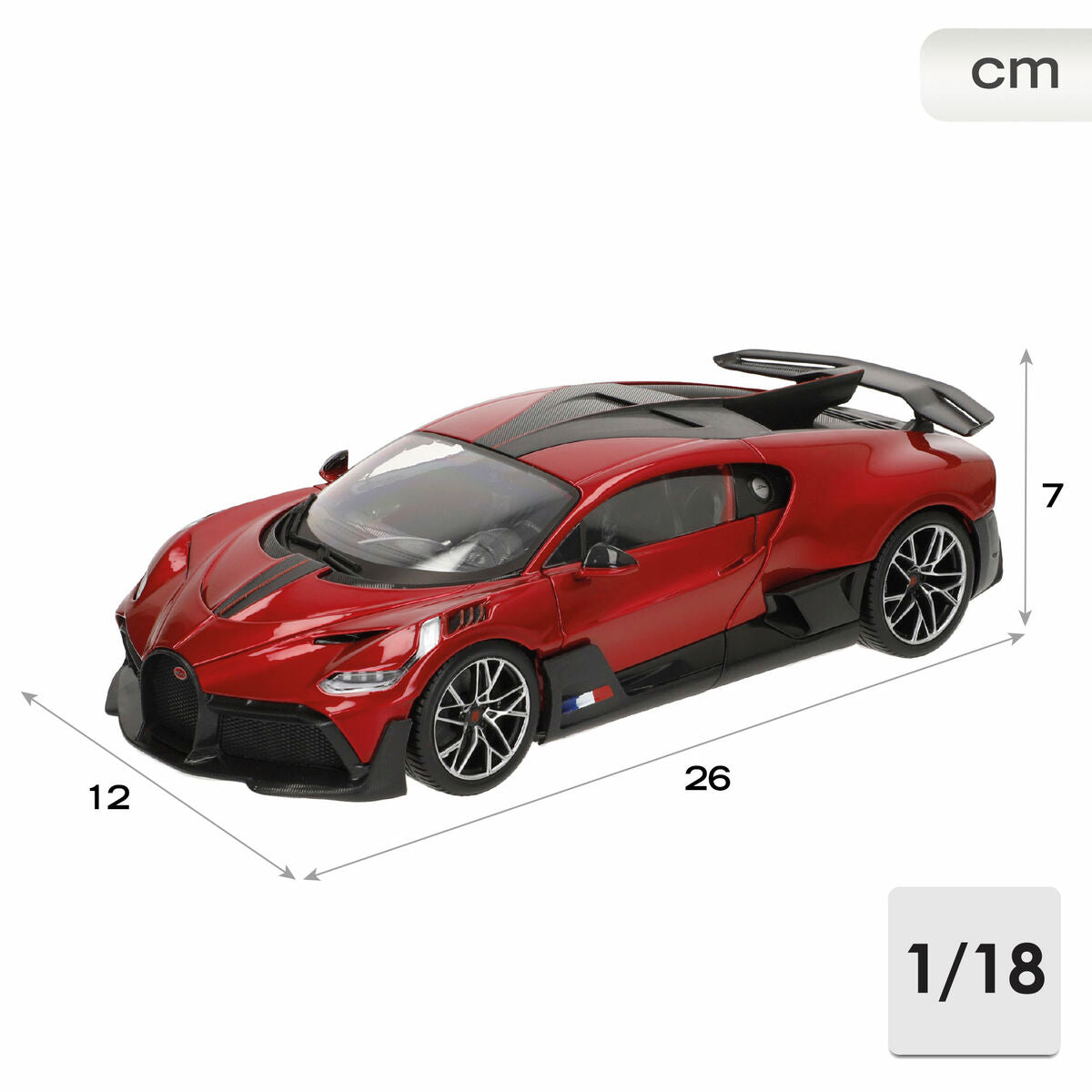 Car Bburago GT Bugatti Divo 1:18-3