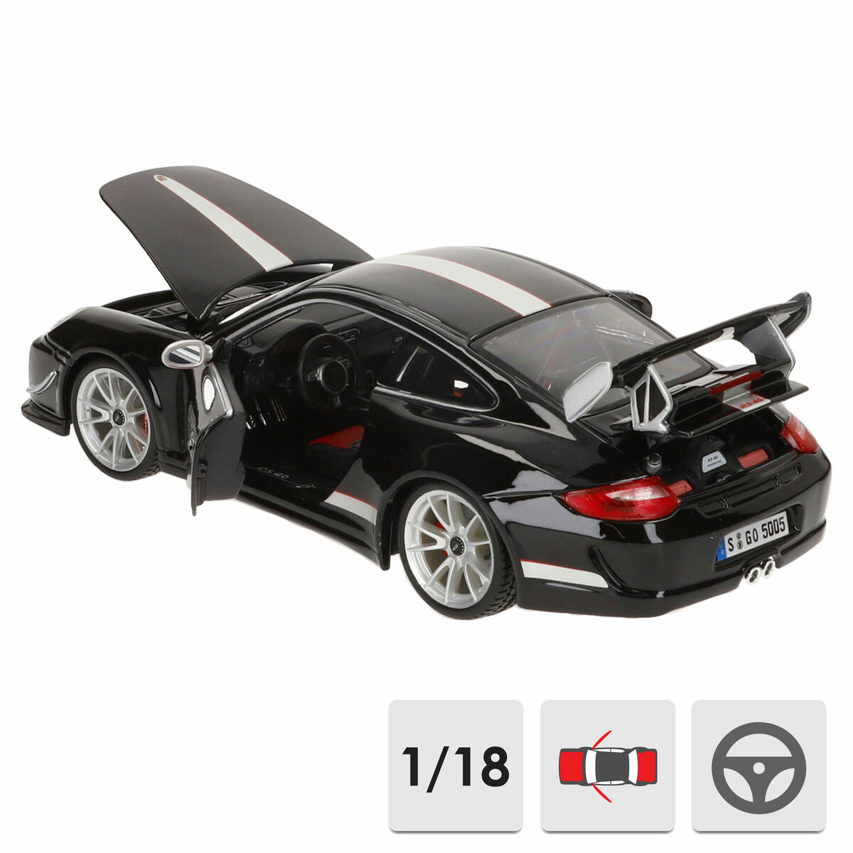 Car Bburago GT-Porsche GT3 RS 4.0 1:18-5