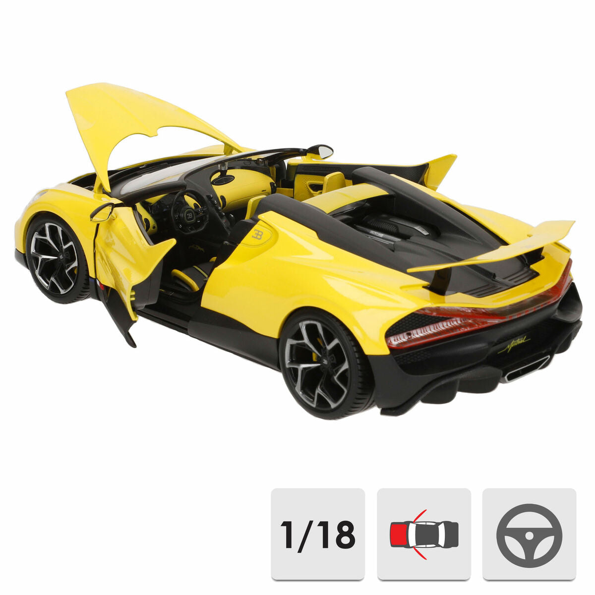 Car Bburago GT Bugatti Mistral 1:18-5