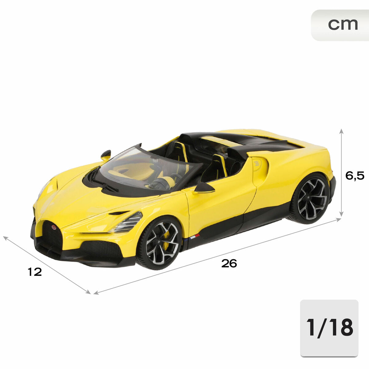 Car Bburago GT Bugatti Mistral 1:18-3