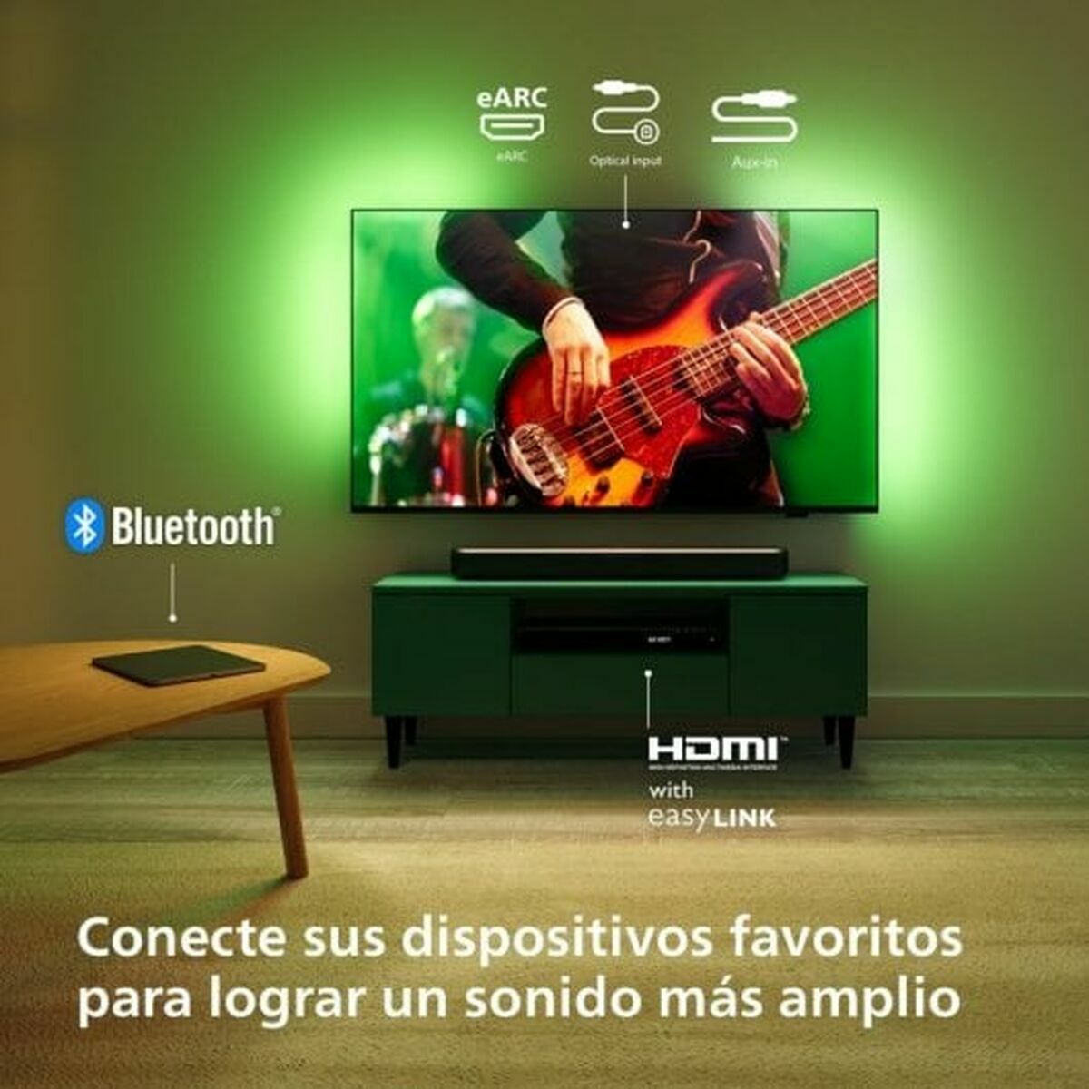 Soundbar Philips TAB5109/10 Grey 60 W-2