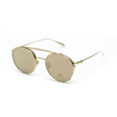 Eyeglass Frame + Sunglasses Belstaff JAGGED-DORADO-TITANIUM Ø 53 mm Clip On-0
