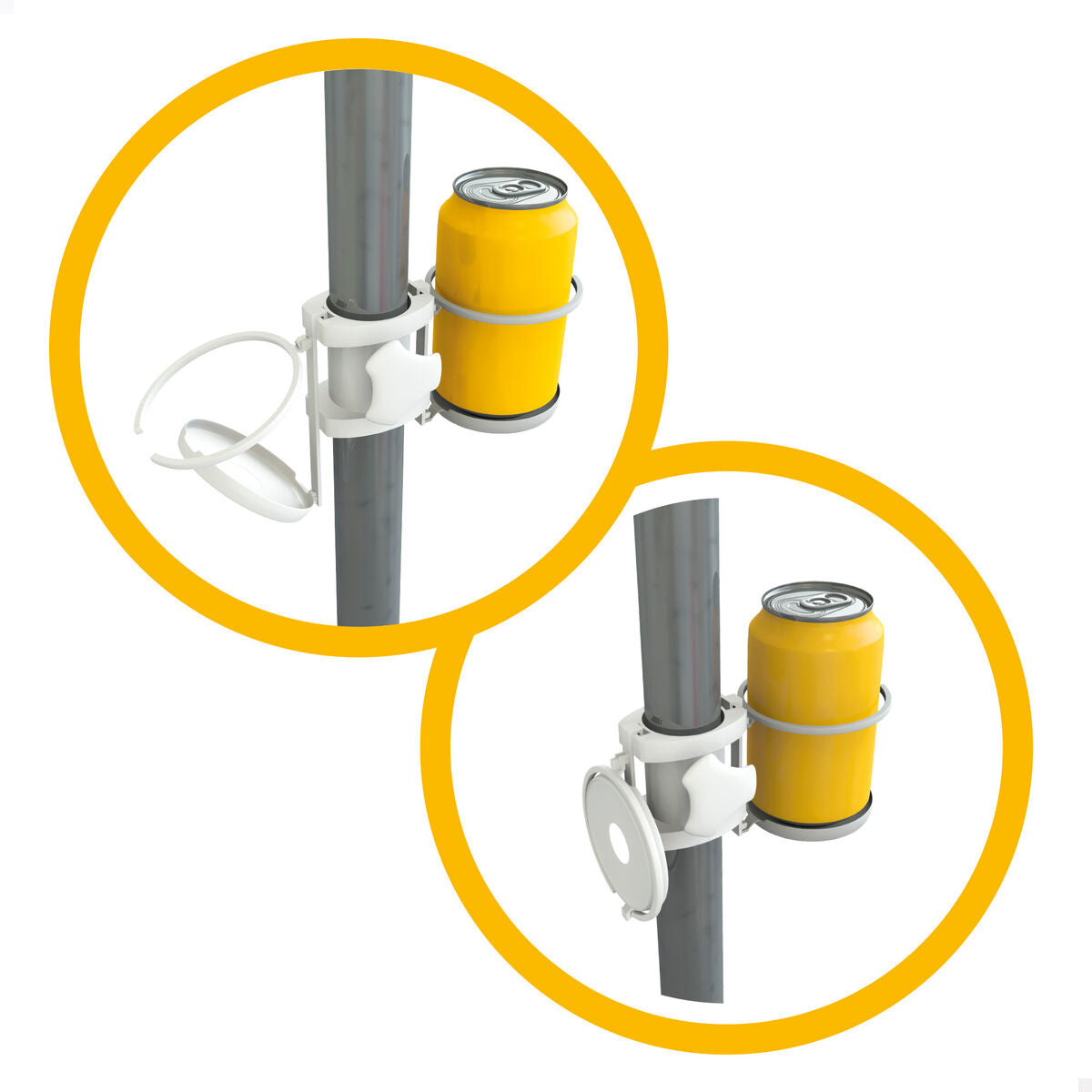 Beach Umbrella Cup Holder Aktive 23 x 12 x 8 cm (24 Units)-2