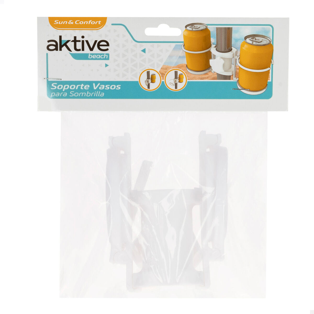 Beach Umbrella Cup Holder Aktive 23 x 12 x 8 cm (24 Units)-1
