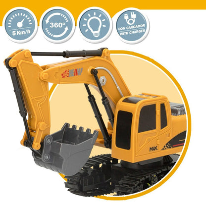 Radio-controlled Digger Speed & Go 1:24 4 Units-3