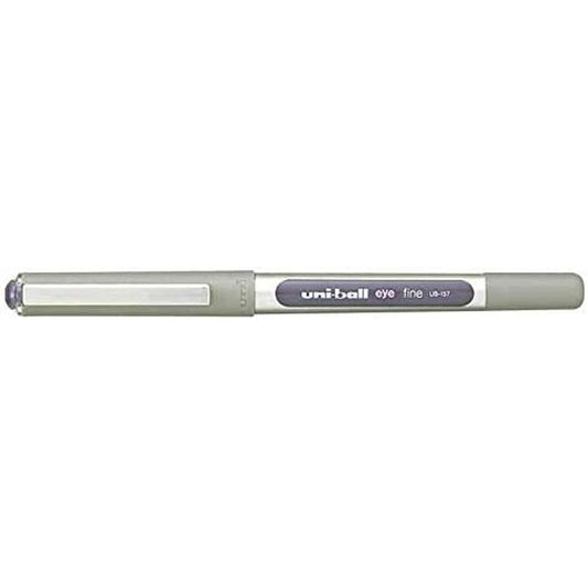 Liquid ink pen Uni-Ball Rollerball Eye Fine UB-157 Violet 0,7 mm (12 Pieces)-1