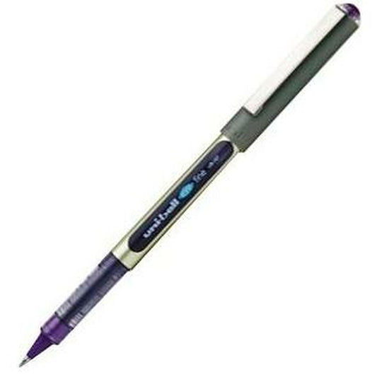 Liquid ink pen Uni-Ball Rollerball Eye Fine UB-157 Violet 0,7 mm (12 Pieces)-0