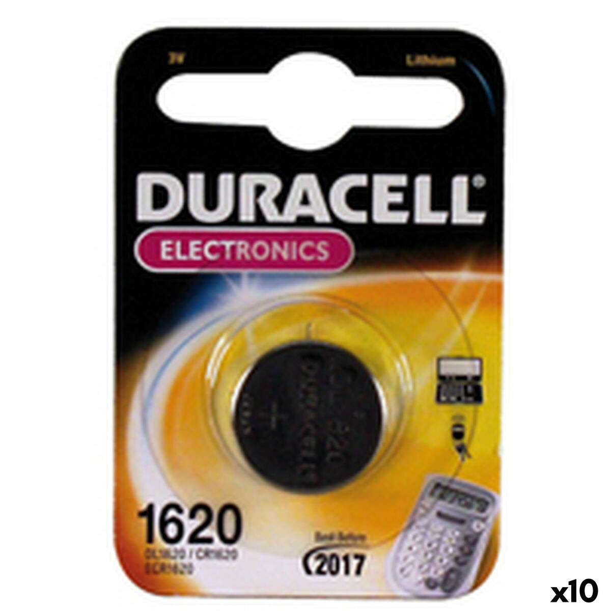Lithium Button Cell Battery DURACELL 3V (10 Units)-21