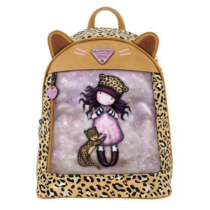 Casual Backpack Gorjuss Leopard (25,5 x 31 x 10 cm)-0