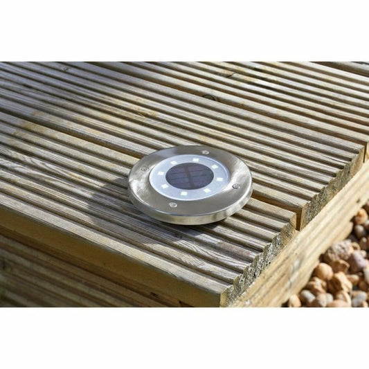 Solar-powered spotlight Smart Garden Floor Black Aluminium (4 Units)-1