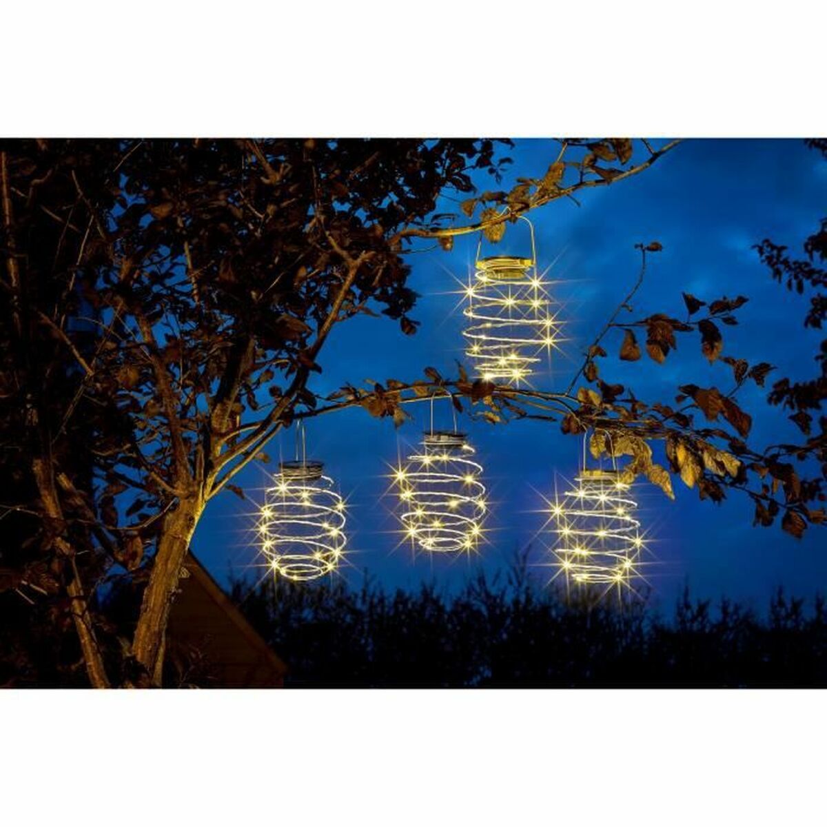 Lighting decoration Smart Garden Spiralight Grey 4 Units-1